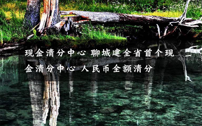 现金清分中心 聊城建全省首个现金清分中心 人民币全额清分