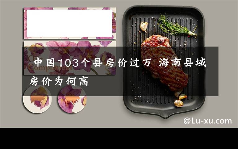 中国103个县房价过万 海南县域房价为何高