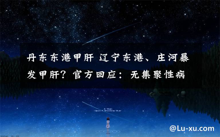 丹东东港甲肝 辽宁东港、庄河暴发甲肝？官方回应：无集聚性病例发生