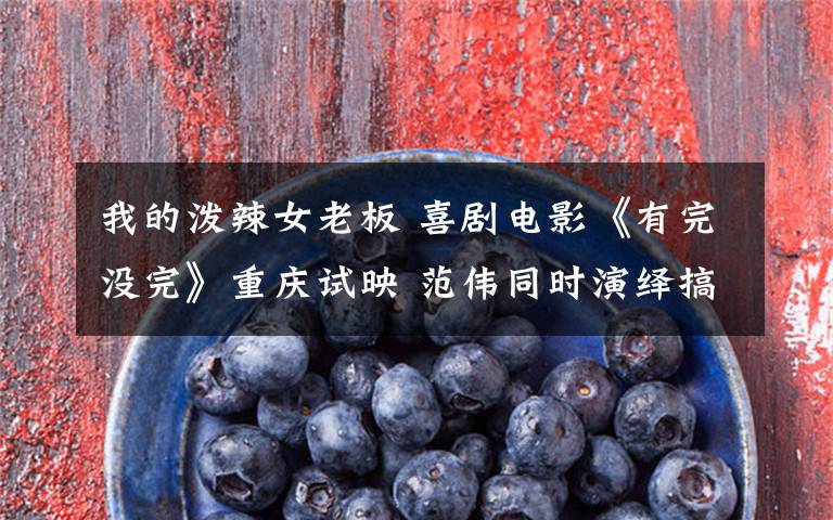 我的泼辣女老板 喜剧电影《有完没完》重庆试映 范伟同时演绎搞笑和温情