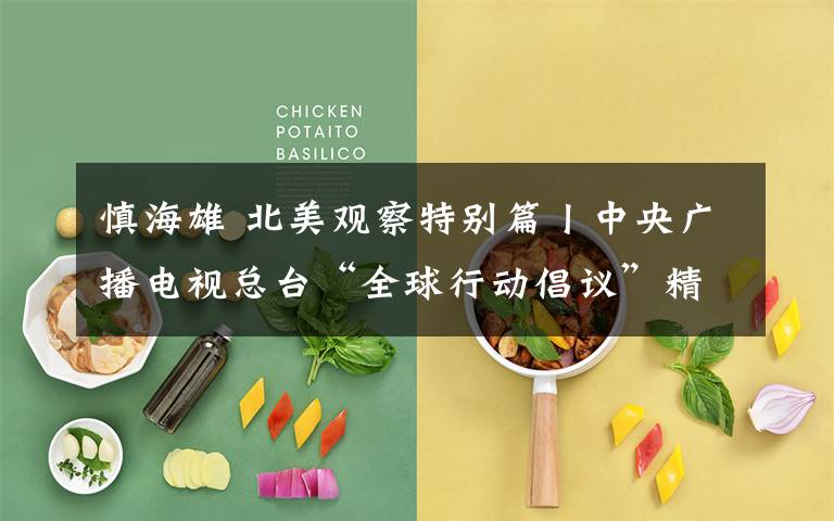 慎海雄 北美观察特别篇丨中央广播电视总台“全球行动倡议”精选 慎海雄:媒体可为减贫发挥独特作用