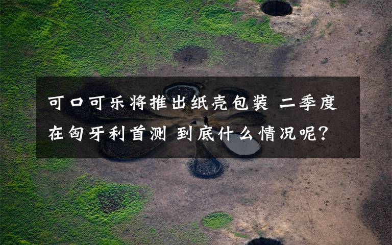 可口可乐将推出纸壳包装 二季度在匈牙利首测 到底什么情况呢?