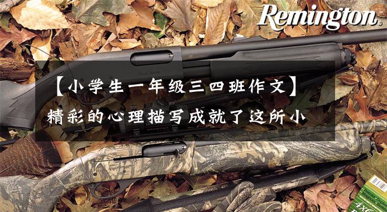 【小学生一年级三四班作文】精彩的心理描写成就了这所小学优秀的作文
