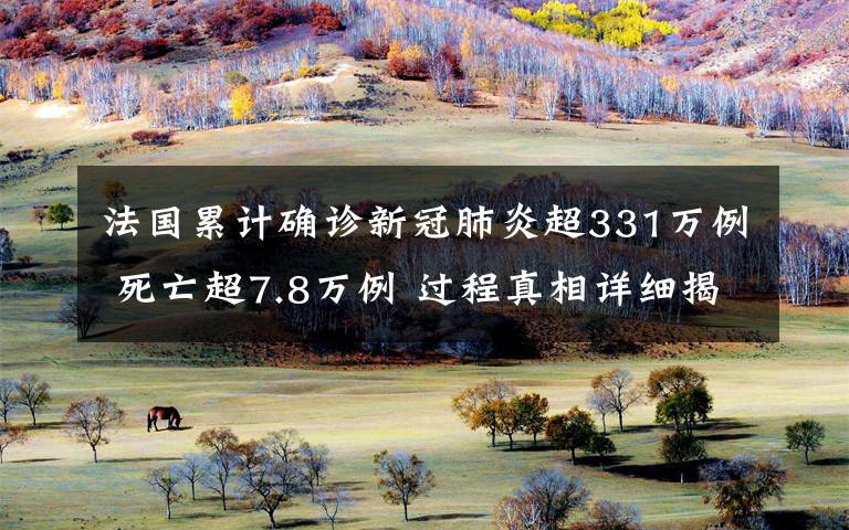法国累计确诊新冠肺炎超331万例 死亡超7.8万例 过程真相详细揭秘！