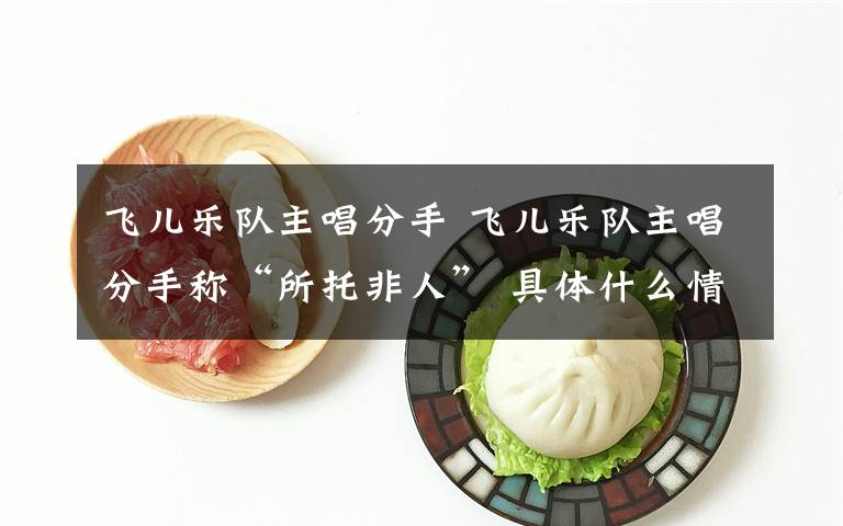 飞儿乐队主唱分手 飞儿乐队主唱分手称“所托非人” 具体什么情况?