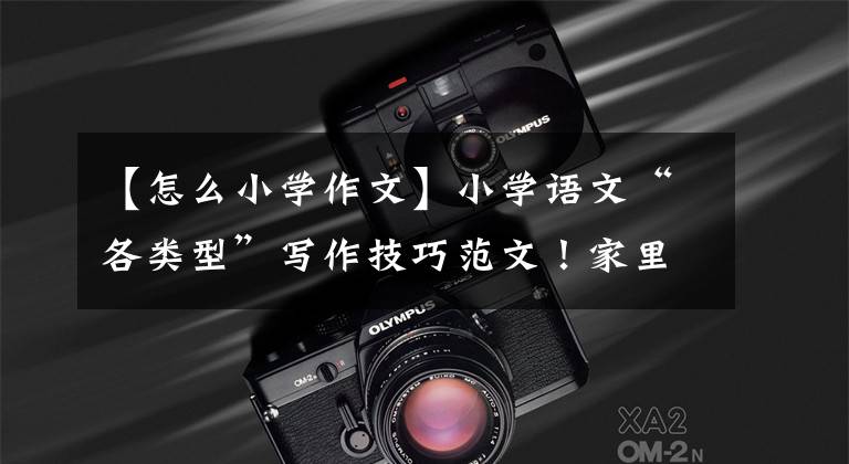 【怎么小学作文】小学语文“各类型”写作技巧范文！家里有小学生，一定要存一份