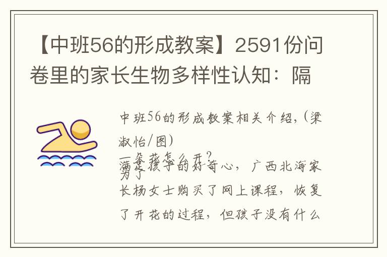 【中班56的形成教案】2591份问卷里的家长生物多样性认知:隔着屏幕,难闻花香