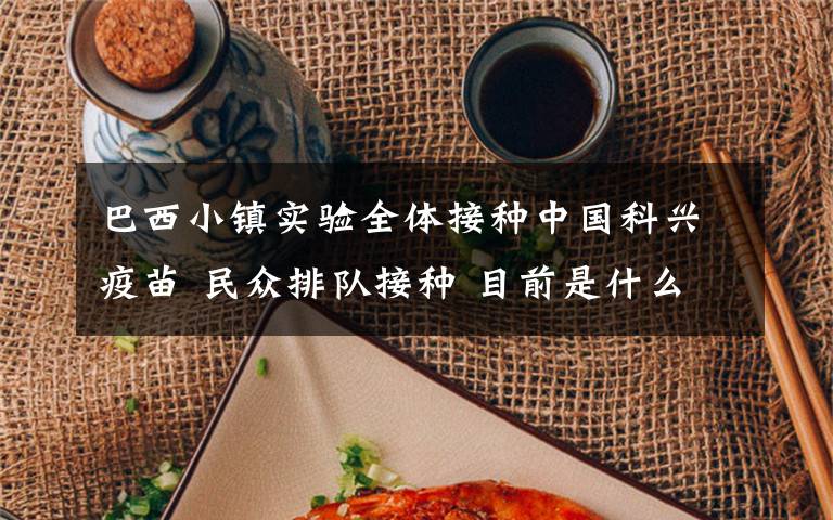 巴西小镇实验全体接种中国科兴疫苗 民众排队接种 目前是什么情况?