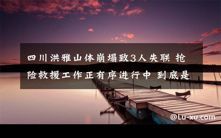 四川洪雅山体崩塌致3人失联 抢险救援工作正有序进行中 到底是什么状况?