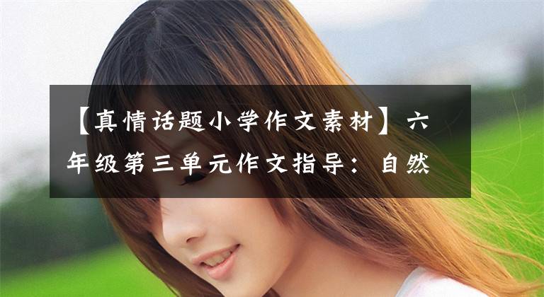 【真情话题小学作文素材】六年级第三单元作文指导：自然流露真心，学霸的习作让大家热闹起来