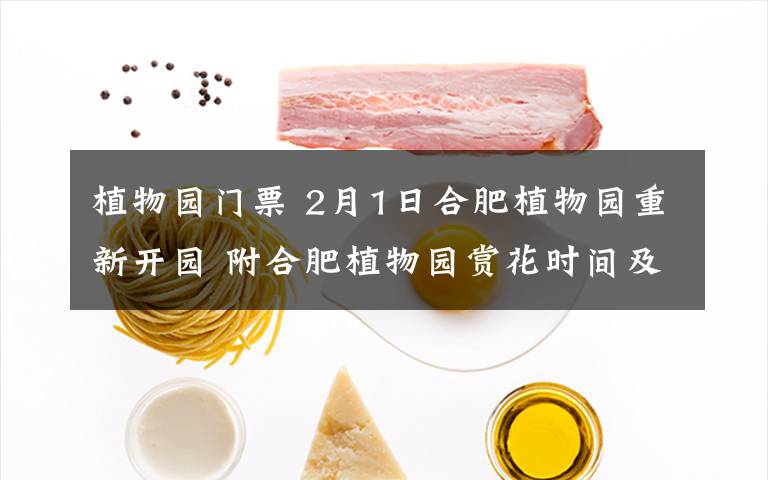植物园门票 2月1日合肥植物园重新开园 附合肥植物园赏花时间及门票地址