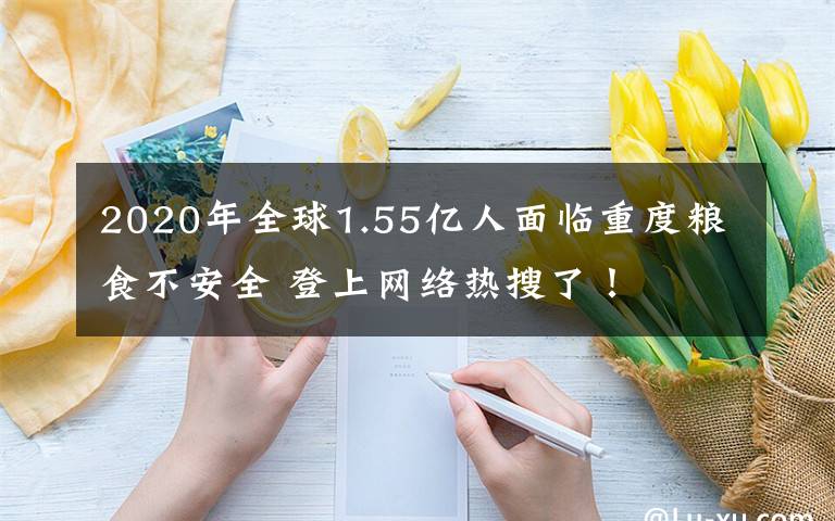 2020年全球1.55亿人面临重度粮食不安全 登上网络热搜了!