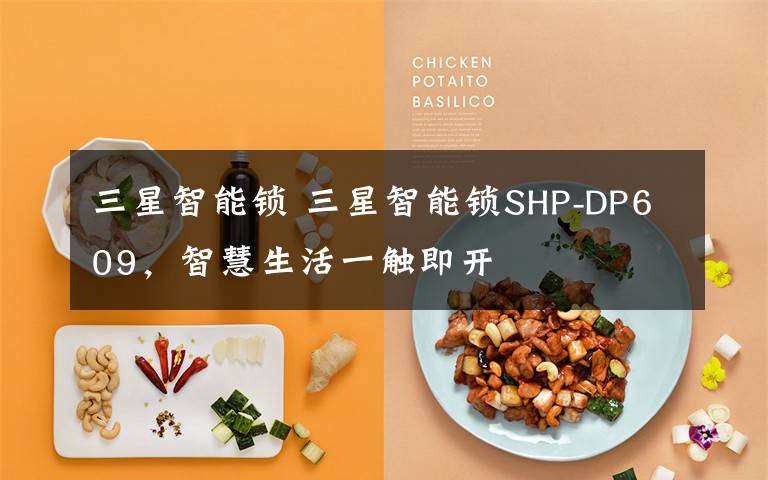 三星智能锁 三星智能锁SHP-DP609,智慧生活一触即开