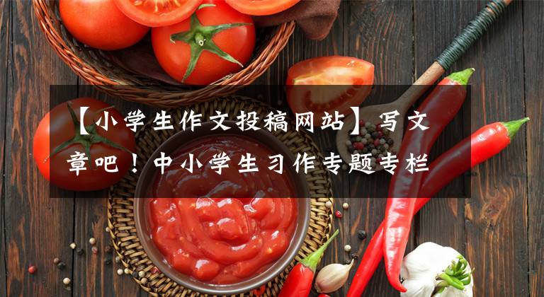 【小学生作文投稿网站】写文章吧!中小学生习作专题专栏开通了,怎么投稿才能看到这里?