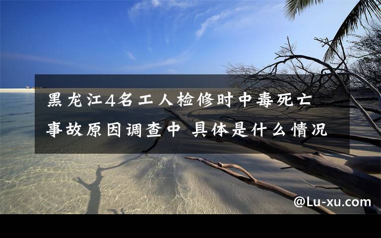 黑龙江4名工人检修时中毒死亡 事故原因调查中 具体是什么情况?