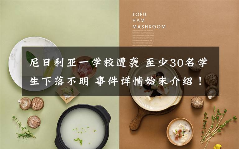 尼日利亚一学校遭袭 至少30名学生下落不明 事件详情始末介绍!