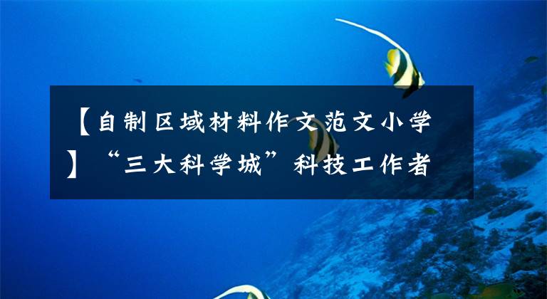【自制区域材料作文范文小学】“三大科学城”科技工作者表示，他们为建设世界主要科学中心和创造新纪录而奋斗。