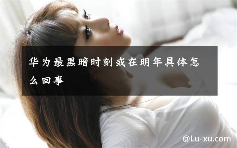 华为最黑暗时刻或在明年具体怎么回事