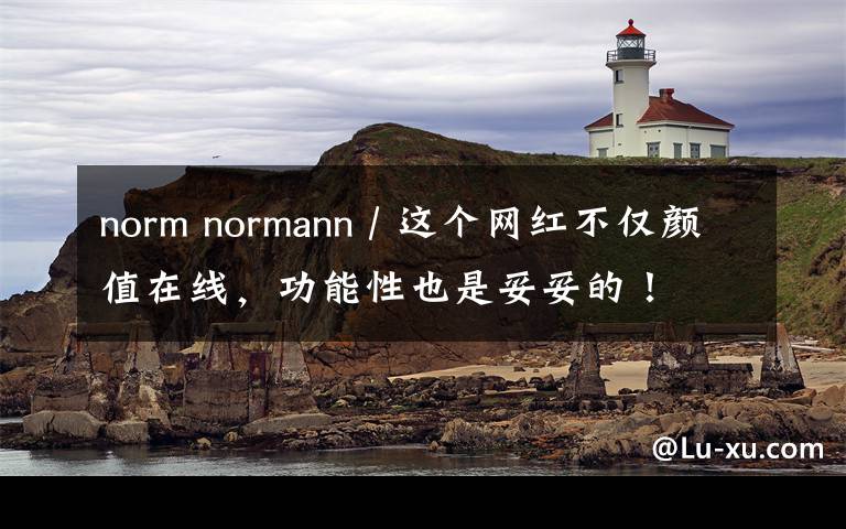norm normann / 这个网红不仅颜值在线,功能性也是妥妥的!