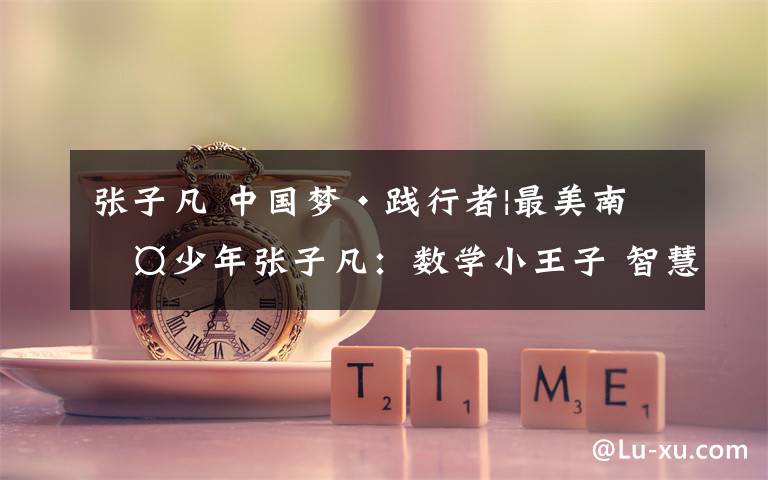 张子凡 中国梦·践行者|最美南粤少年张子凡:数学小王子 智慧好少年