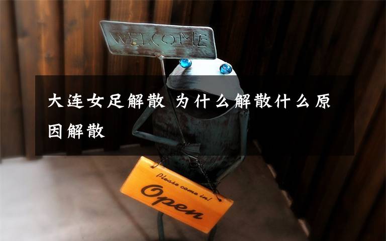 大连女足解散 为什么解散什么原因解散