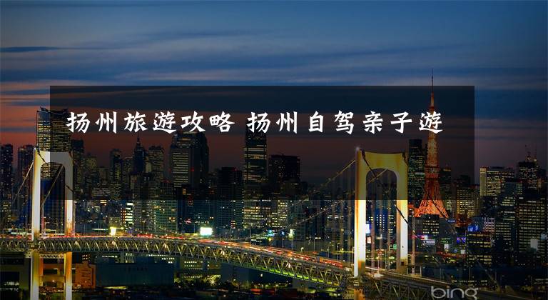 扬州旅游攻略 扬州自驾亲子游