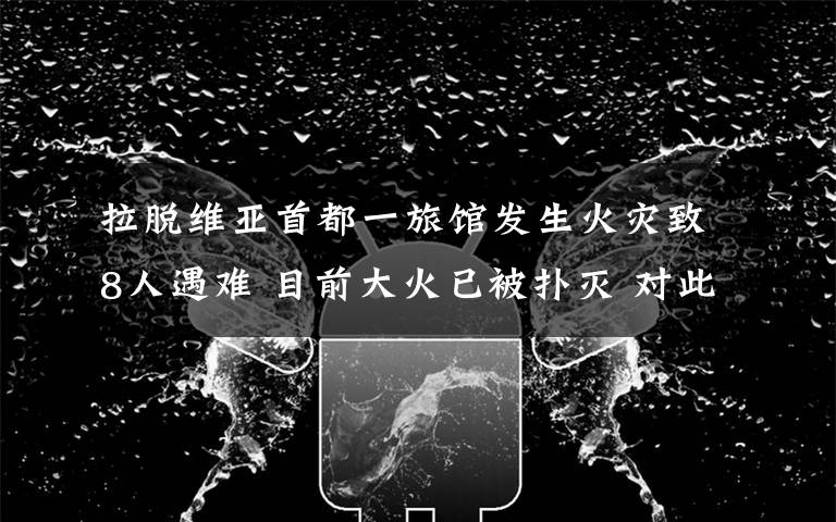 拉脱维亚首都一旅馆发生火灾致8人遇难 目前大火已被扑灭 对此大家怎么看？