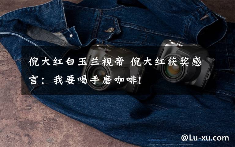 倪大红白玉兰视帝 倪大红获奖感言:我要喝手磨咖啡!