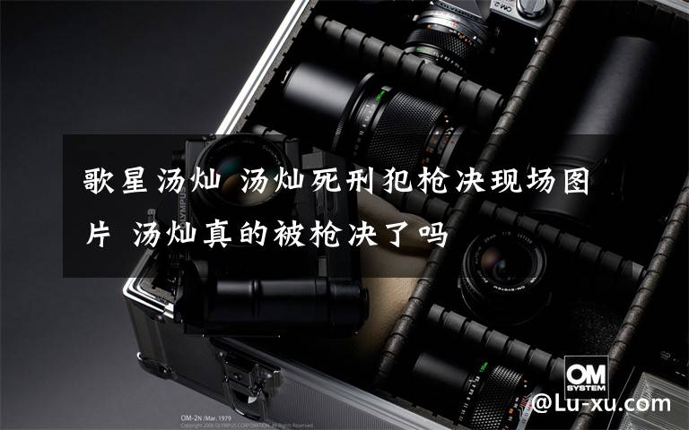 歌星汤灿 汤灿死刑犯枪决现场图片 汤灿真的被枪决了吗