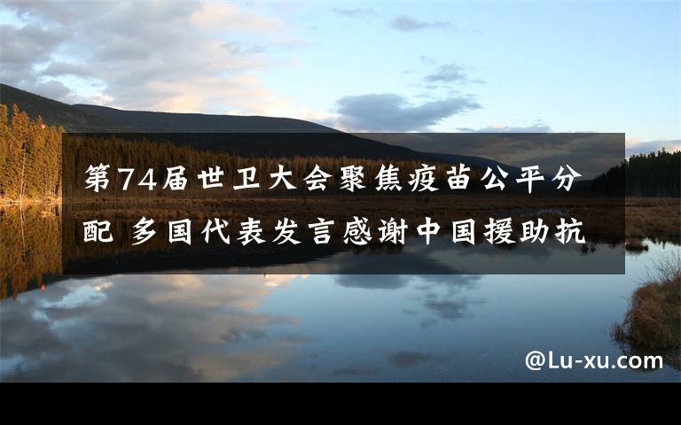 第74届世卫大会聚焦疫苗公平分配 多国代表发言感谢中国援助抗疫 对此大家怎么看?