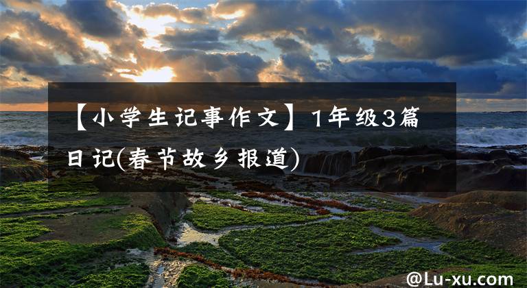 【小学生记事作文】1年级3篇日记(春节故乡报道)
