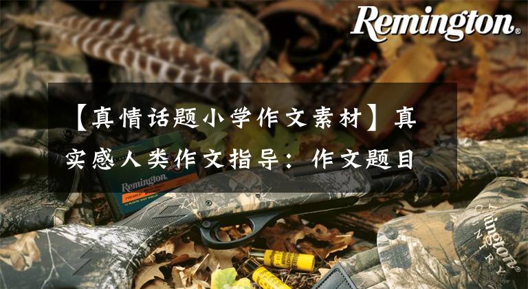 【真情话题小学作文素材】真实感人类作文指导:作文题目、沈帝导航、精彩构思、范文及评论。