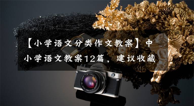 【小学语文分类作文教案】中小学语文教案12篇,建议收藏