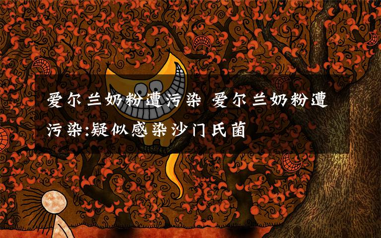 爱尔兰奶粉遭污染 爱尔兰奶粉遭污染:疑似感染沙门氏菌