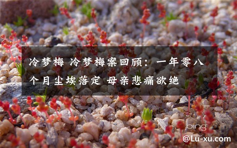 冷梦梅 冷梦梅案回顾:一年零八个月尘埃落定 母亲悲痛欲绝