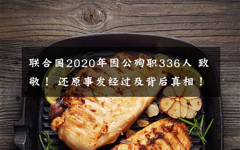 联合国2020年因公殉职336人 致敬! 还原事发经过及背后真相!