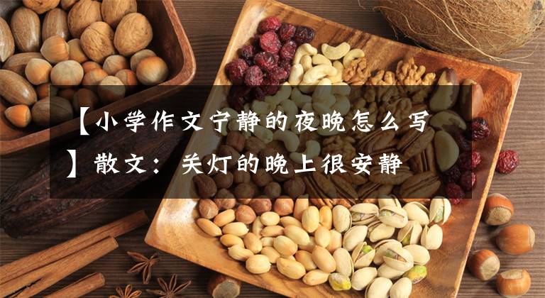 【小学作文宁静的夜晚怎么写】散文：关灯的晚上很安静