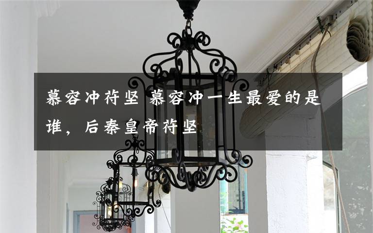 慕容冲苻坚 慕容冲一生最爱的是谁，后秦皇帝苻坚