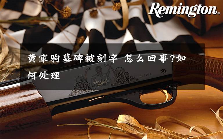 黄家驹墓碑被刻字 怎么回事?如何处理