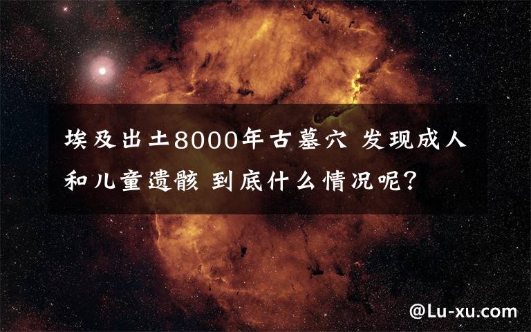 埃及出土8000年古墓穴 发现成人和儿童遗骸 到底什么情况呢?
