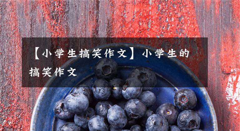 【小学生搞笑作文】小学生的搞笑作文