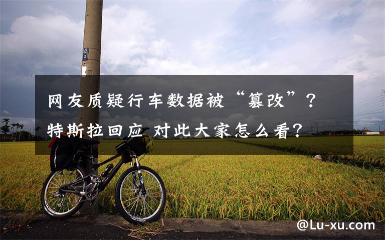 网友质疑行车数据被“篡改”?特斯拉回应 对此大家怎么看?