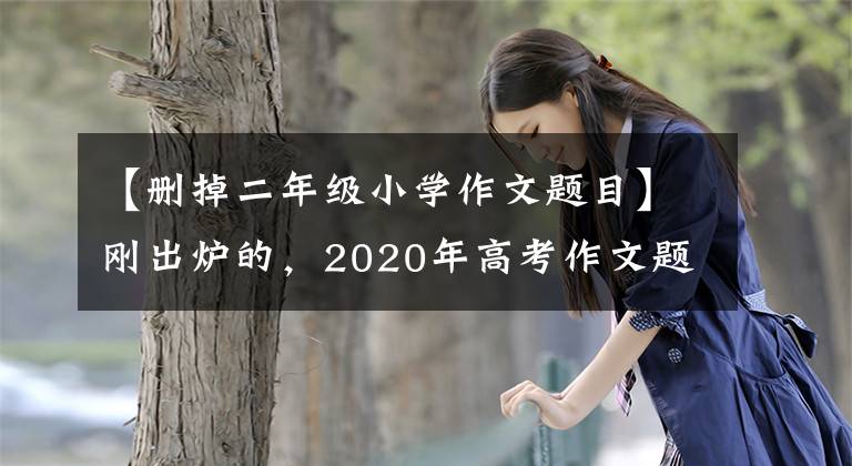 【删掉二年级小学作文题目】刚出炉的，2020年高考作文题目来了，你会怎么写？