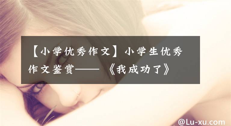 【小学优秀作文】小学生优秀作文鉴赏—— 《我成功了》 《给它一个家》 《忙》 010-30000