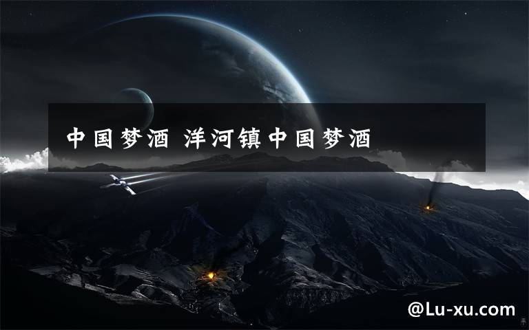 中国梦酒 洋河镇中国梦酒