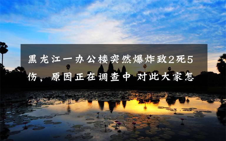 黑龙江一办公楼突然爆炸致2死5伤,原因正在调查中 对此大家怎么看?