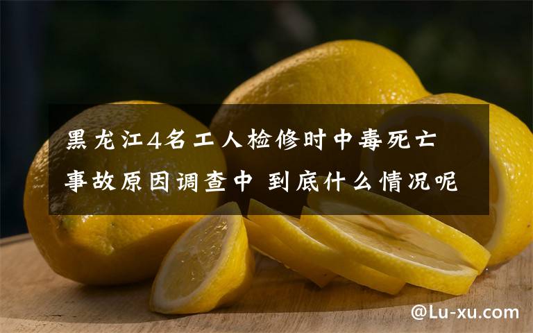 黑龙江4名工人检修时中毒死亡 事故原因调查中 到底什么情况呢？
