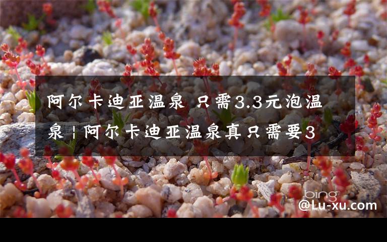 阿尔卡迪亚温泉 只需3.3元泡温泉 | 阿尔卡迪亚温泉真只需要3.3元嗨玩整个夏天!