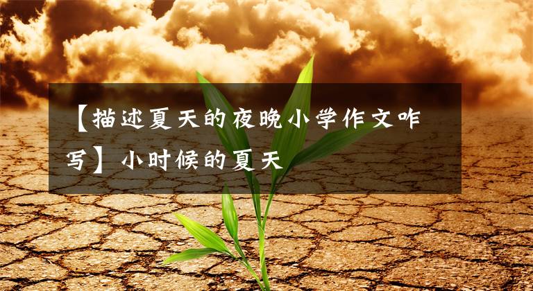 【描述夏天的夜晚小学作文咋写】小时候的夏天