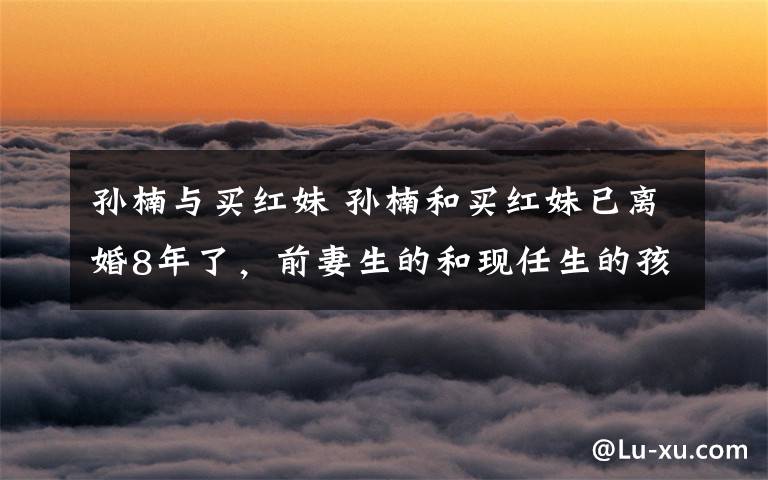 孙楠与买红妹 孙楠和买红妹已离婚8年了,前妻生的和现任生的孩子差别有点大